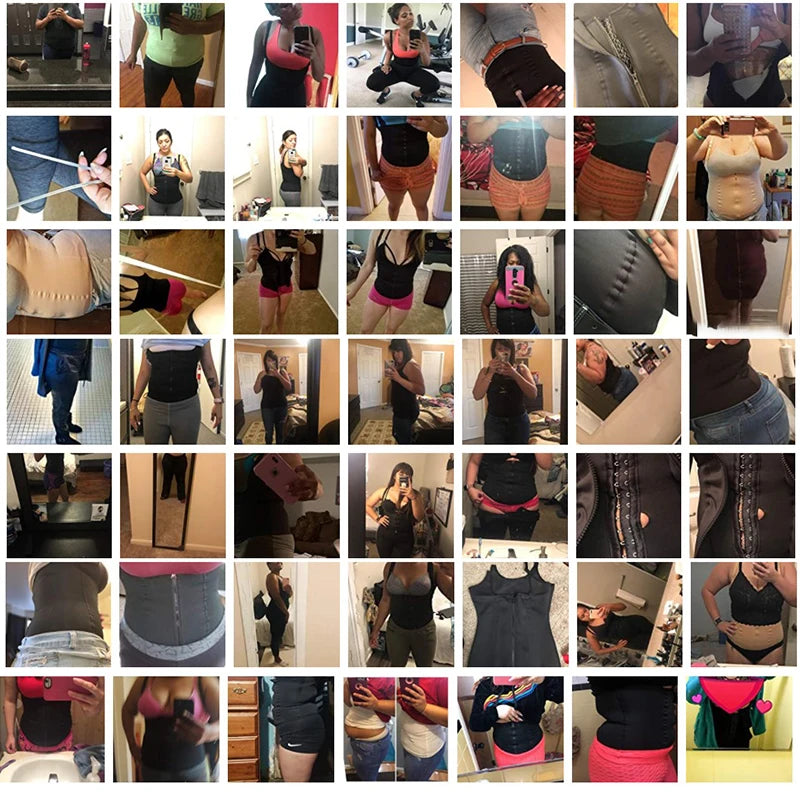 Waist Trainer Corset Body Shaper Vest Slimming Belt Corset Women Shapewear Tummy Postpartum Belly Sheath Corrective Modeling Str