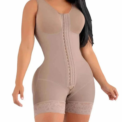 High Compression Fajas Colombianas Body Shapewear Women Corrective Girdle Tummy Control Post Liposuction BBL Slimming Waist Belt